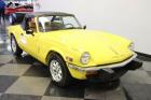 1977 Triumph Spitfire Yellow Convertible pristine and meticulously restored