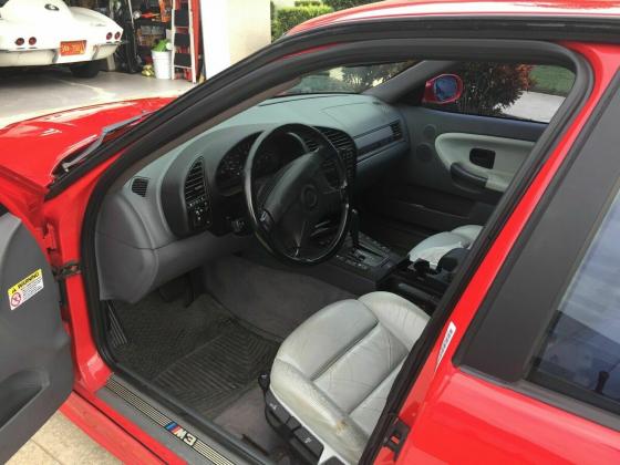 1997 BMW M3 AUTOMATIC red