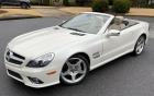 2011 Mercedes-Benz SL550 550 Convertible White RWD Automatic