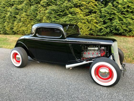 Cars - 1934 Ford 3 Window 8 Cyl Coupe