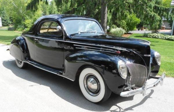 1939 Lincoln Zephyr 12 Cyl RWD 3 Window
