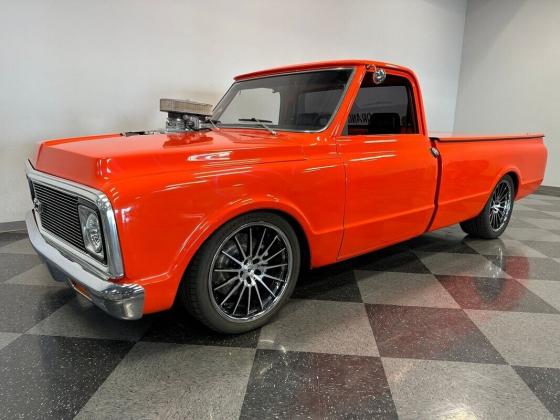 Cars - 1971 Chevrolet C 10 LS Restomod LS based supercharged V8 1774 Miles