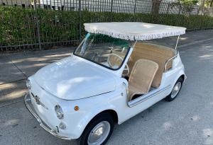 1967 Fiat Jolly 500 White nice Italian car 27087 Miles