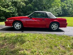 1992 Ford Foxbody Mustang GT Cobvertable RED 41K Miles