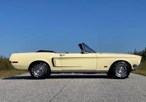 1968 Ford Mustang GT S-Code 390 4-Spd Convertible