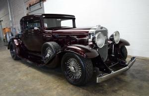 1931 Cadillac 355 Black Cherry 115 Miles