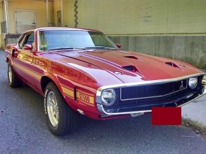 1969 Ford Mustang GT500 Shelby 4 Spd Manual