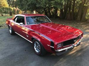 1969 Chevrolet Camaro Coupe RS SS 325hp Engine