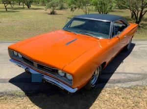 1969 Dodge Coronet 500 131 Miles Hemi Orange Hardtop