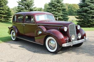 1936 Cadillac Series 85 4dr Sedan Royal Maroon 60682 Miles