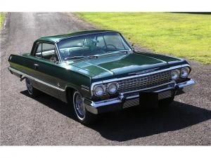 1963 CHEVROLET Impala SS 409 ORIGINAL GREEN 36900 Miles
