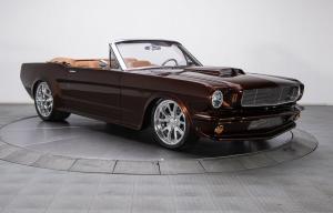 1966 Ford Mustang Root Beer Convertible Coyote V8 6 Speed Manual