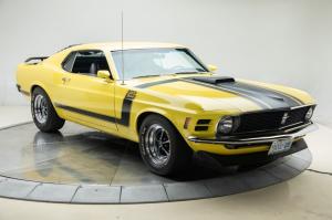 1970 Ford Mustang Boss Coupe Yellow 74322 Miles