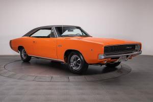 1968 Dodge Charger Orange 1 of 3 Charger Bengal 383 Magnum V8 Automatic