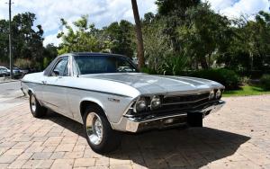 1969 Chevrolet El Camino Factory AC Power Steering and Brakes Stunning