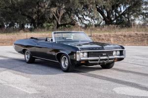 1969 Chevrolet Impala Tuxedo black 56642 Miles