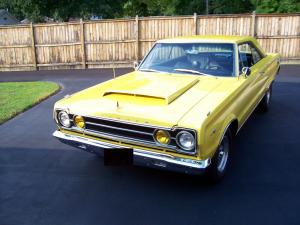 1967 Plymouth GTX belvedere II Total rotisserie car 74973 Miles