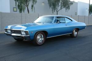 1967 Chevrolet Impala SS 427 Blue with 66520 Miles