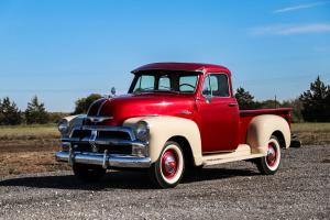 1954 Chevrolet 3100 5 Window 57007 Miles RED Truck 235ci inline 6 cyl