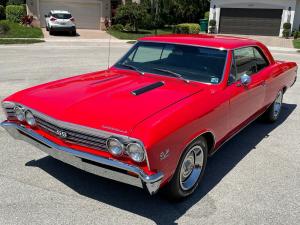 1967 Chevrolet Chevelle SS Tribute Coupe Red 7500 Miles