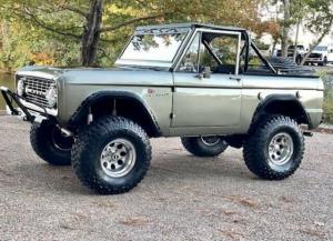 1977 Ford Bronco Frame Up Restoration 11111 Miles Sage Gray SUV Automatic