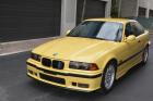 1995 BMW E36 M3 YELLOW 109779 miles