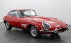 1966 Jaguar XKE Fixed Head Coupe Signal Red highly desirable