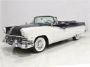 1956 Ford Fairlane Sunliner 68507 Miles Black and White Convertible