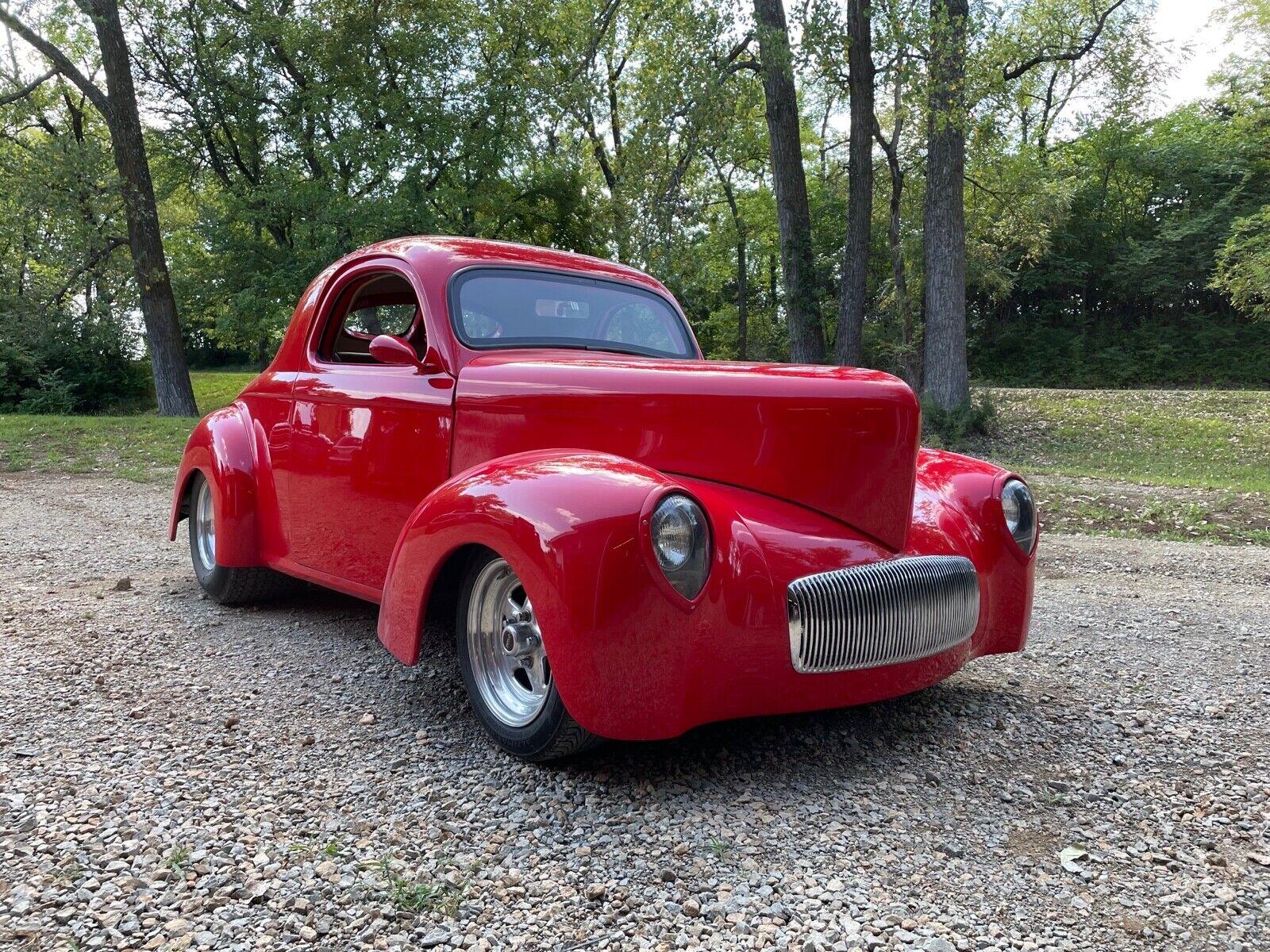 Cars - 1941 Willys coupe fiberglass outlaw body very clean