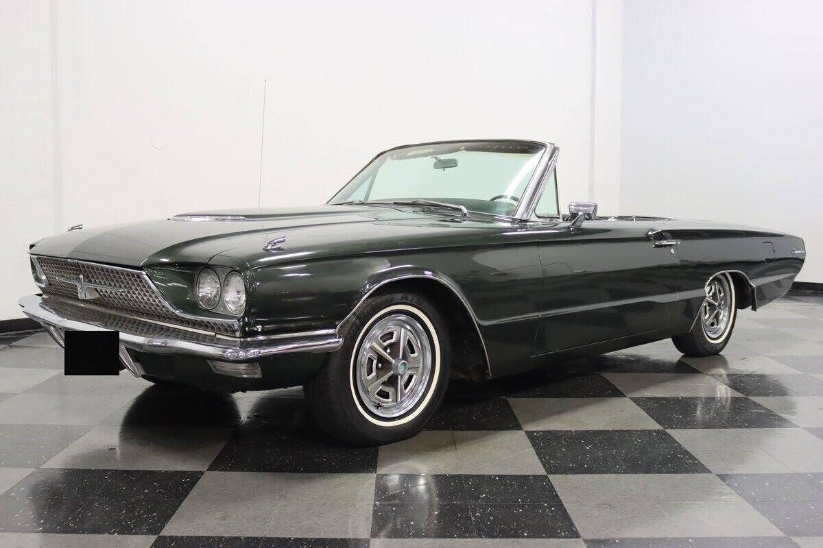 Cars - 1966 Ford Thunderbird Convertible Factory Colors Smooth 390 V8 ...