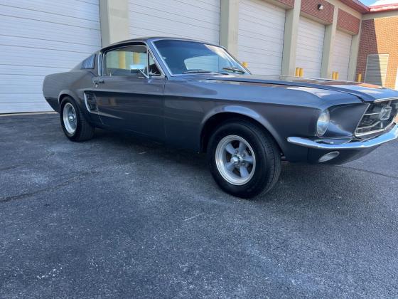 Cars - 1967 Ford Mustang Fastback 78200 Miles Silver smoke Metallic