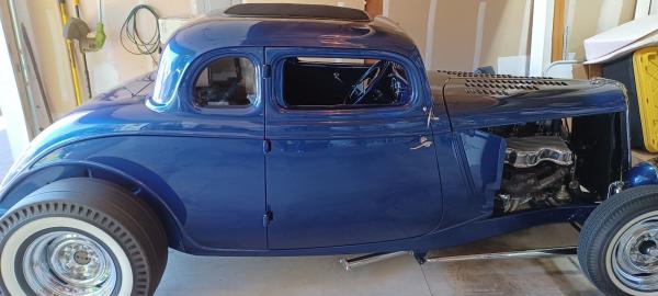 1934 Ford FIVE WINDOW COUPE 1385 careful miles since build
