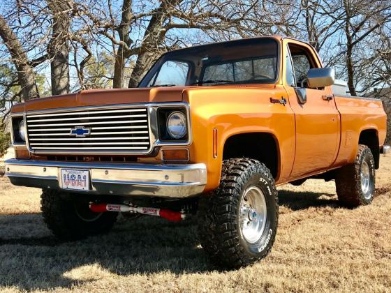 1979 Chevrolet CK10 4x4 Truck- Prize Orange