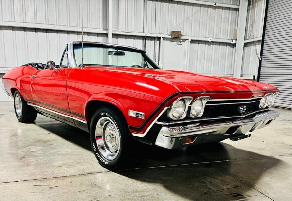 Cars - 1968 Chevrolet Chevelle 396 V8 Convertible