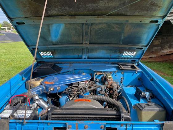 1974 Ford Bronco SUV Blue 4WD Automatic