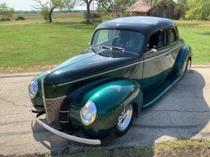 1940 Ford Coupe 520ci V8 Manual Valve Body TH400 4-Wheel Disc