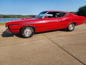 1969 Ford Torino GT Fastback – Burgundy with Black Interior