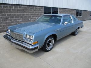 1977 Buick Electra Coupe Light Blue 24K Miles