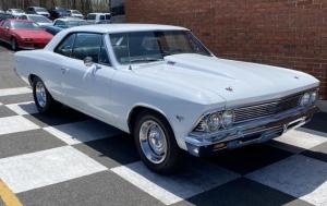 1966 Chevrolet Chevelle SS Tribute White 10599 Miles