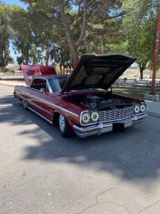 1964 Chevrolet Impala Red SS Brand new Chevy 350 motor less then 300 miles