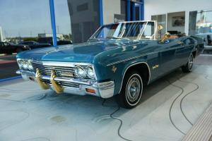 1966 Chevrolet Impala SS Convertible Tropic Turquoise Poly with Tan Top
