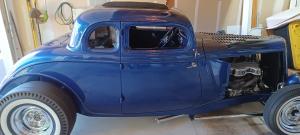1934 Ford FIVE WINDOW COUPE 1385 careful miles since build
