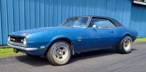 1968 Chevrolet Camaro  SS 396 375 hp rare find 67851 Miles