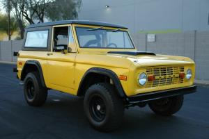1971 Ford Bronco 4x4 SUV Yellow with 77175 Miles