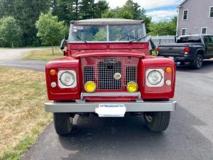 1970 Land Rover 88 Wagon Red 4WD Manual