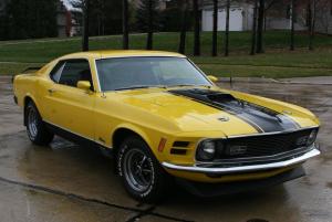 1970 Ford Mustang Mach 1 Fastback 351-4V engine
