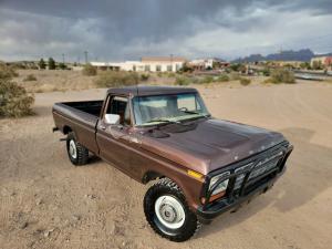 1979 Ford F250 Brown 4WD Manual