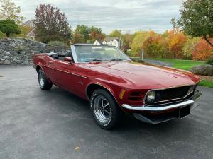 1970 Ford Mustang Convertible, 302 V8, Automatic