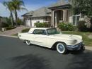 1960 Ford Thunderbird Hardtop Cream White Coupe 352ci 111800 Miles