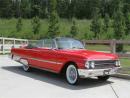 1961 Ford Galaxie Monte Carlo Red 2Dr Convertible